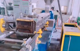 南京康发橡塑双螺杆挤出机PP熔喷料生产线生产视频